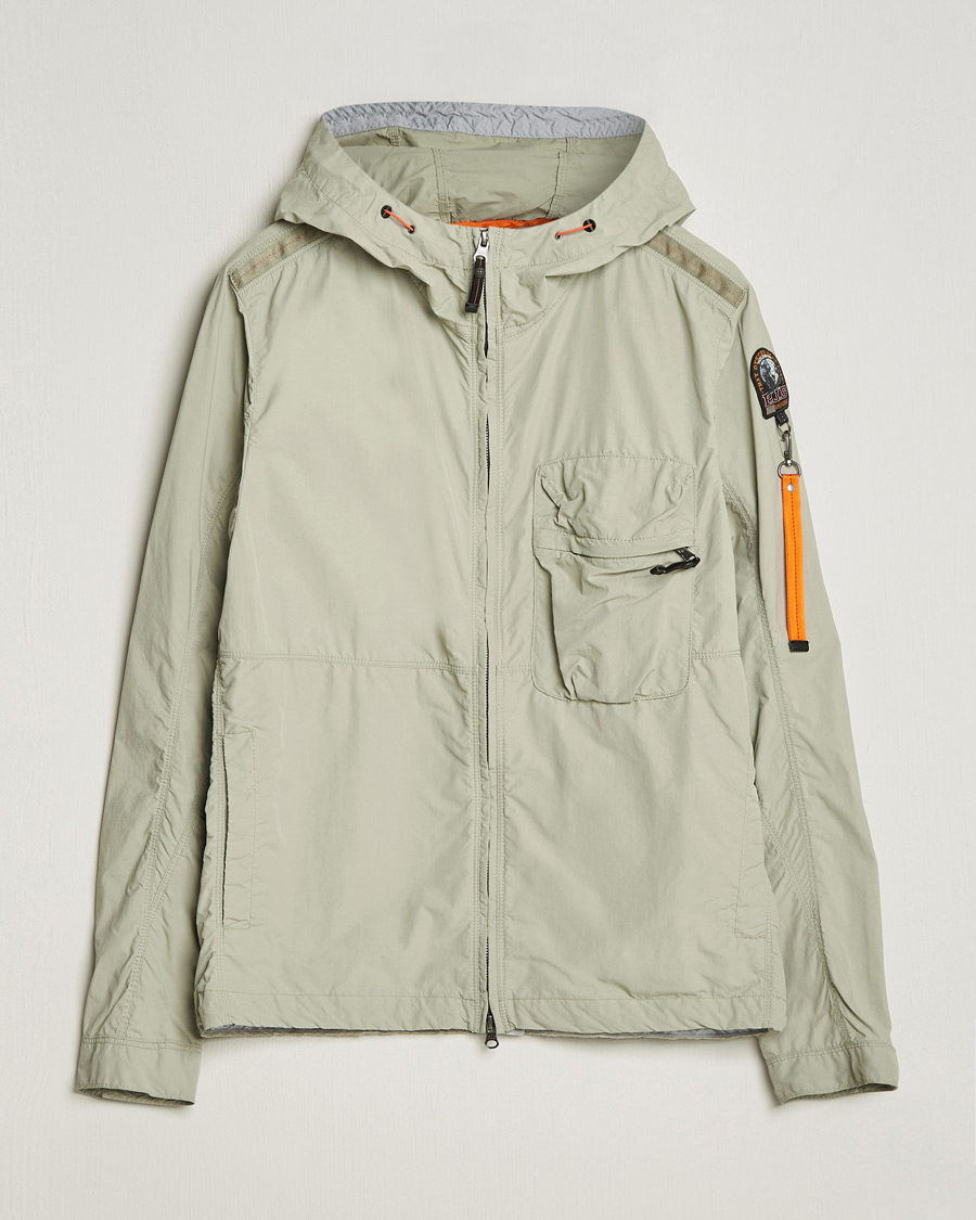 Herr | Jackor | Parajumpers | Nigel Vintage Nylon Hooded Jacket Sage