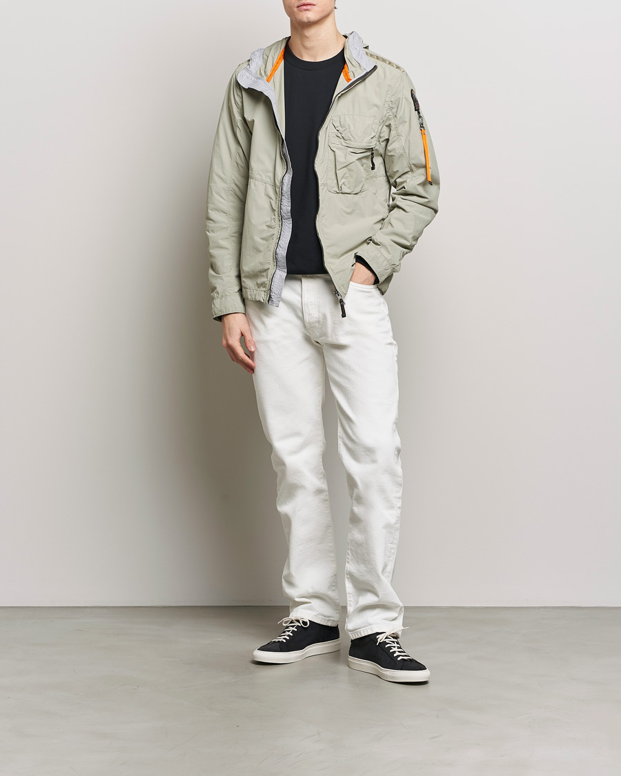 Herr | Jackor | Parajumpers | Nigel Vintage Nylon Hooded Jacket Sage