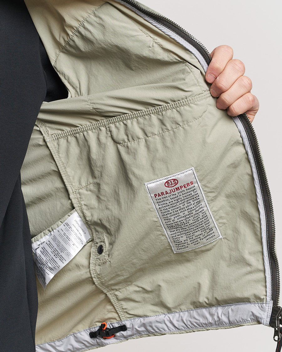 Herr | Jackor | Parajumpers | Nigel Vintage Nylon Hooded Jacket Sage