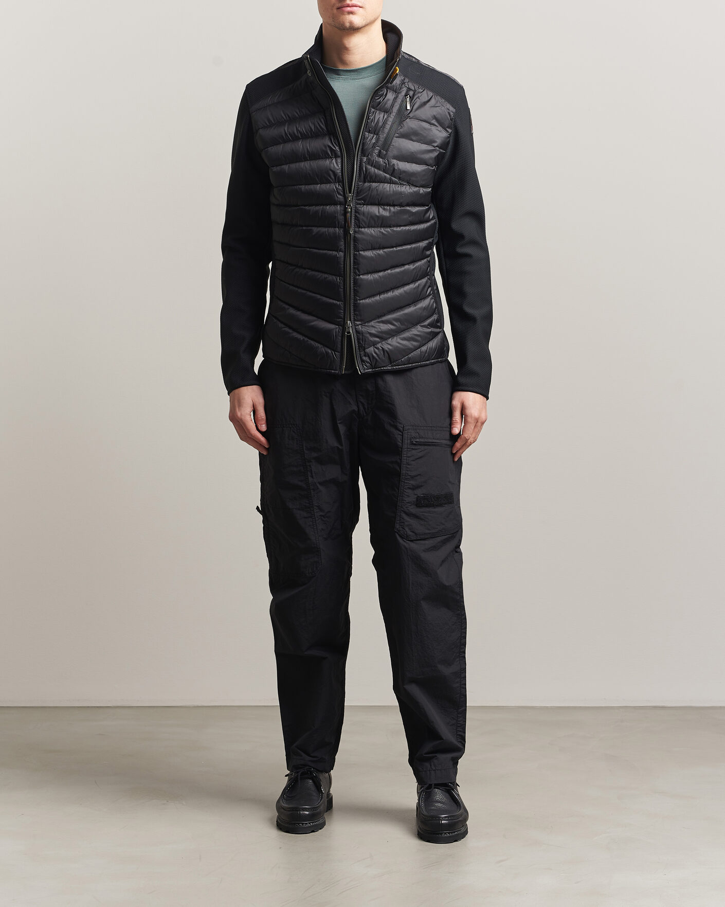Herr | Jackor | Parajumpers | Jayden Mesh Hybrid Jacket Black