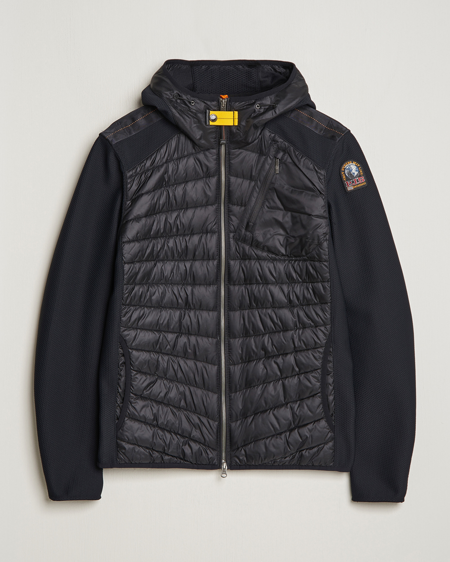 Herr | Jackor | Parajumpers | Nolan Mesh Hooded Hybrid Black