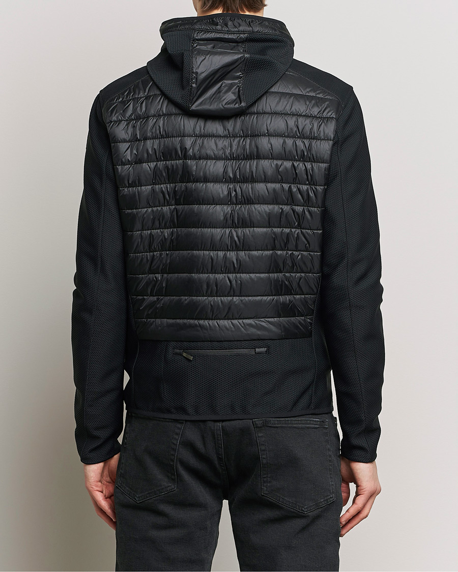 Herr | Jackor | Parajumpers | Nolan Mesh Hooded Hybrid Black
