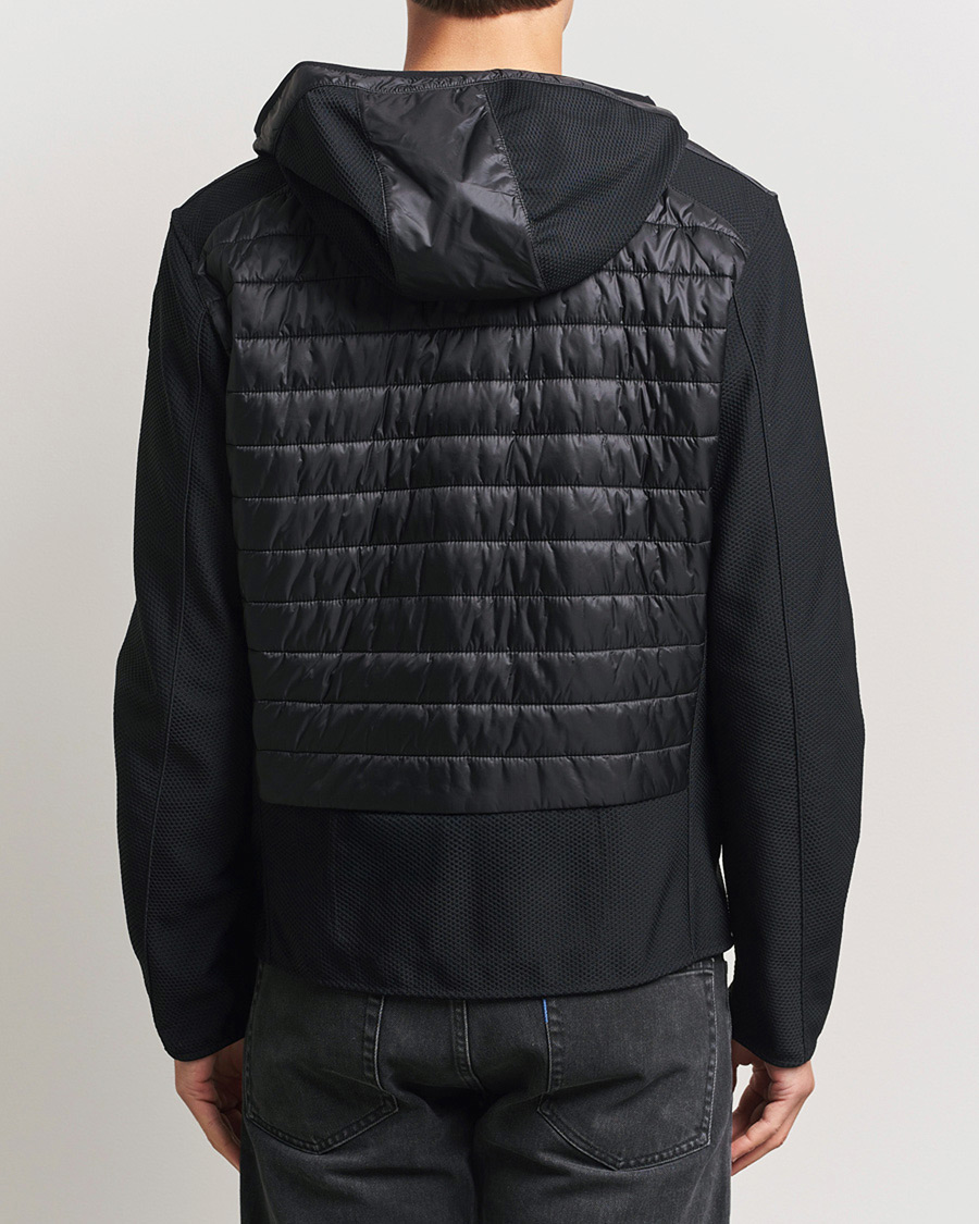 Herr | Jackor | Parajumpers | Nolan Mesh Hooded Hybrid Black