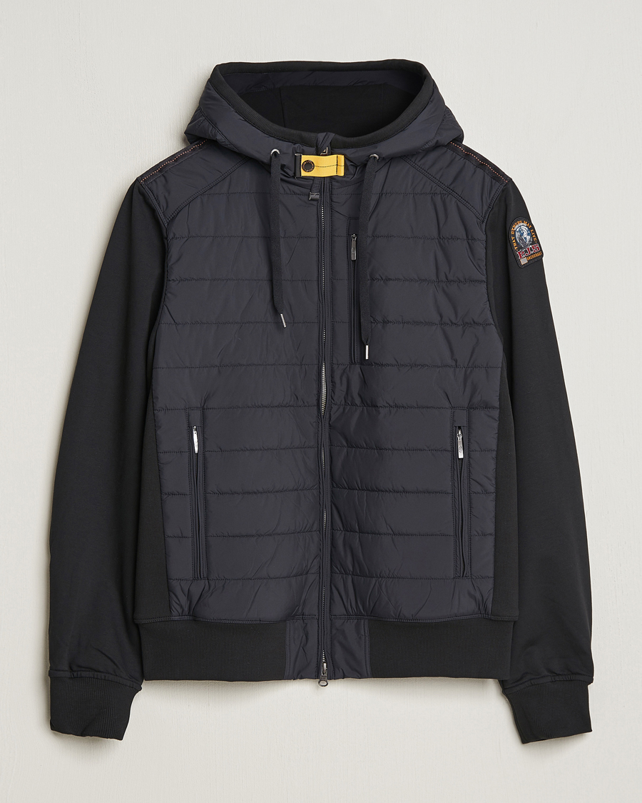 Herr | Jackor | Parajumpers | Ivor Hybrid Hooded Jacket Black