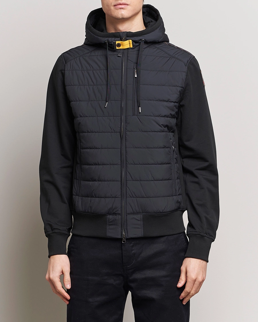 Herr | Vårjackor herr | Parajumpers | Ivor Hybrid Hooded Jacket Black