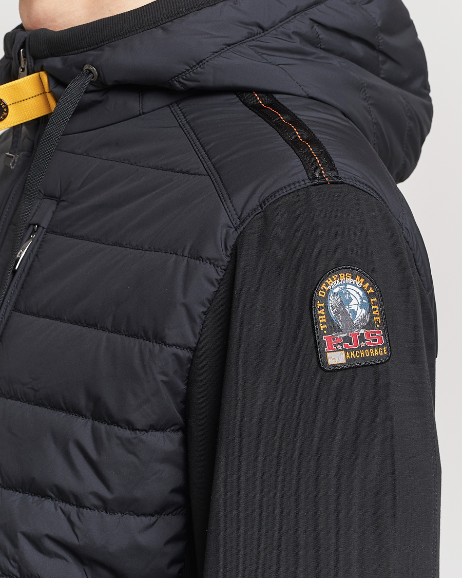 Herr | Jackor | Parajumpers | Ivor Hybrid Hooded Jacket Black