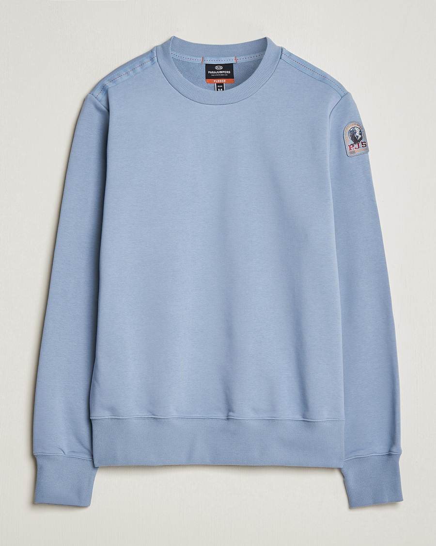 Herr | Tröjor | Parajumpers | K2 Super Easy Crew Neck Sweatshirt Blue Stone