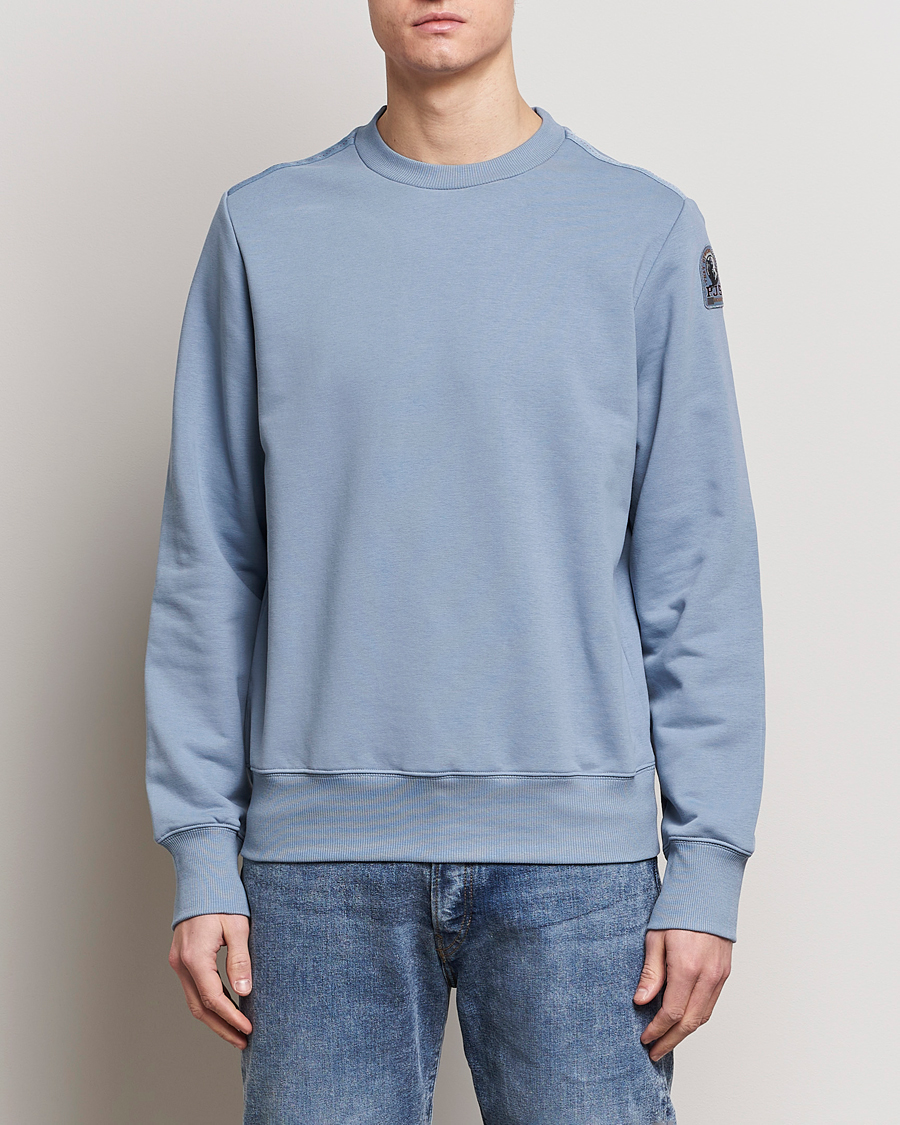 Herr | Kläder | Parajumpers | K2 Super Easy Crew Neck Sweatshirt Blue Stone