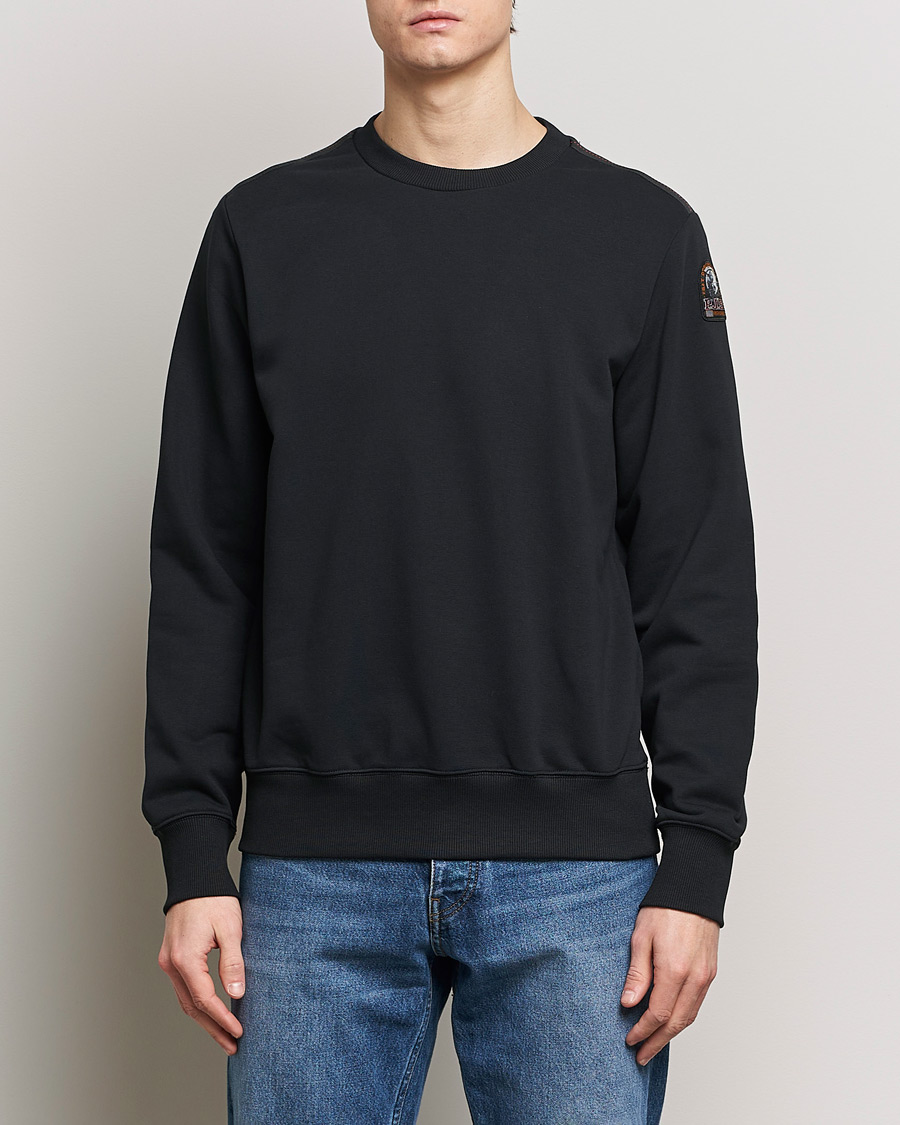 Herr | Kläder | Parajumpers | K2 Super Easy Crew Neck Sweatshirt Black