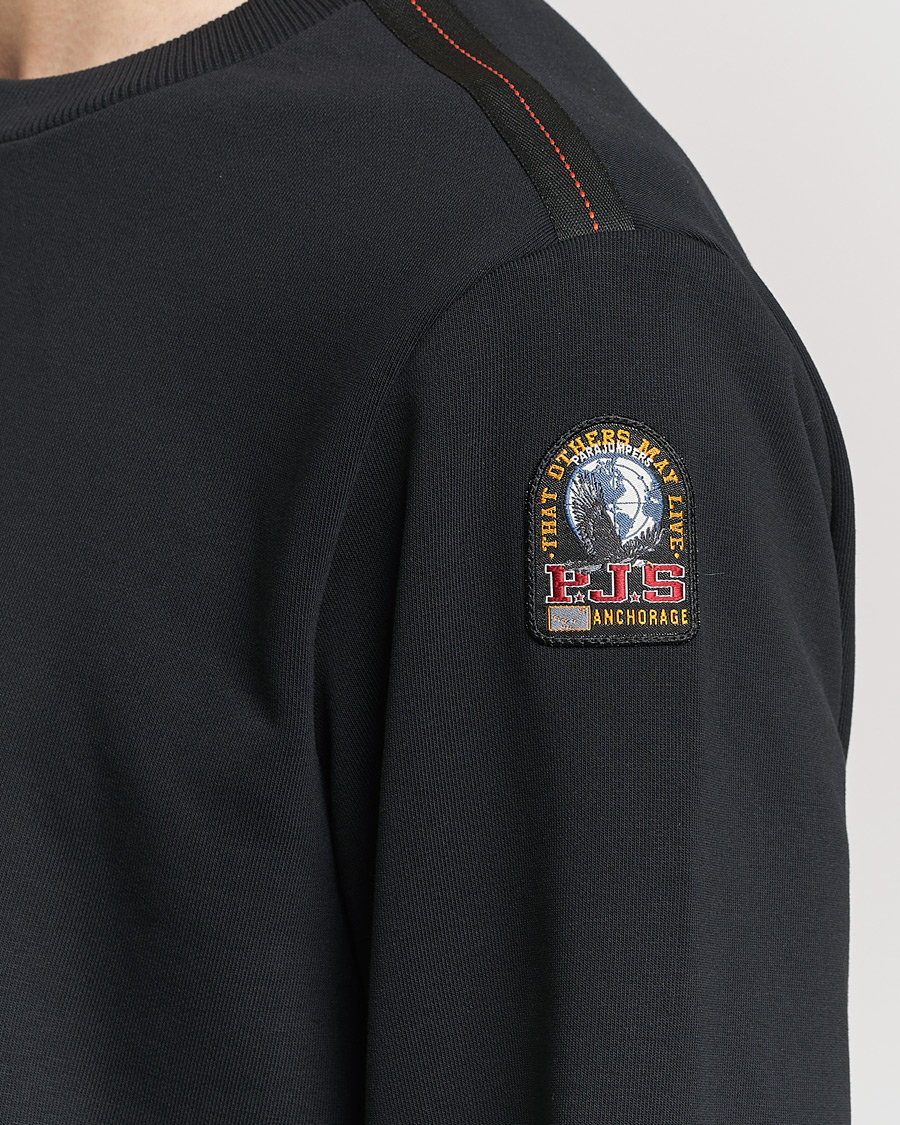 Herr | Tröjor | Parajumpers | K2 Super Easy Crew Neck Sweatshirt Black
