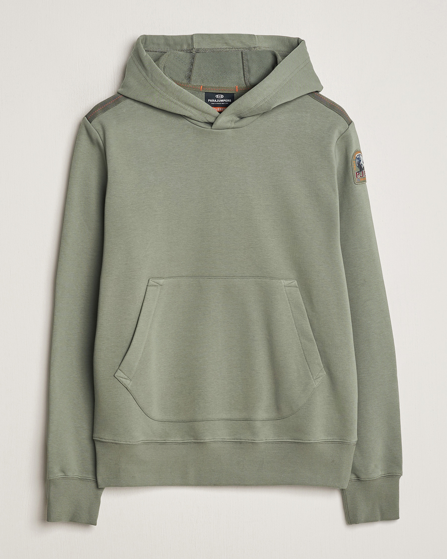 Herr | Tröjor | Parajumpers | Everest Super Easy Hoodie Thyme Green