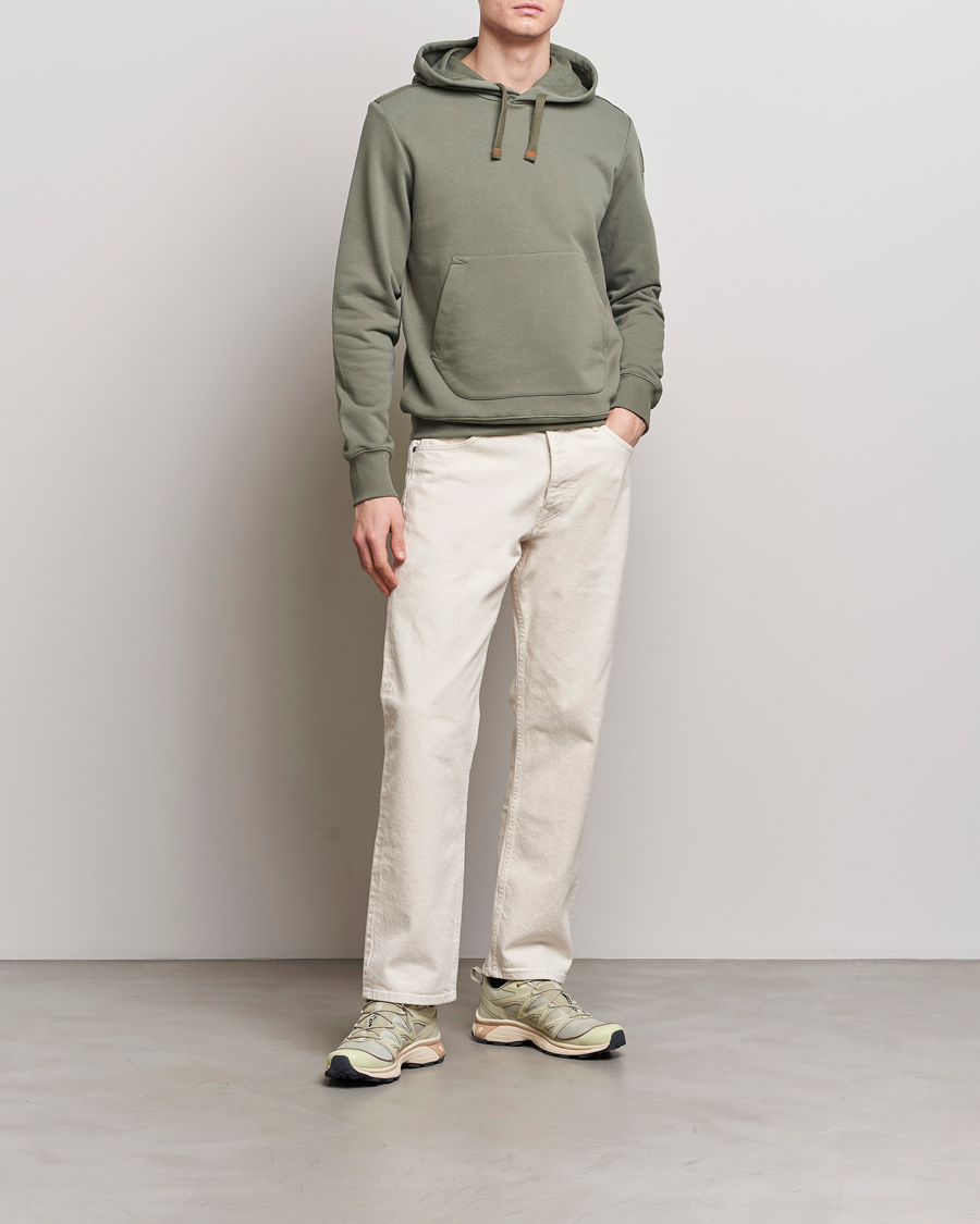Herr | Tröjor | Parajumpers | Everest Super Easy Hoodie Thyme Green