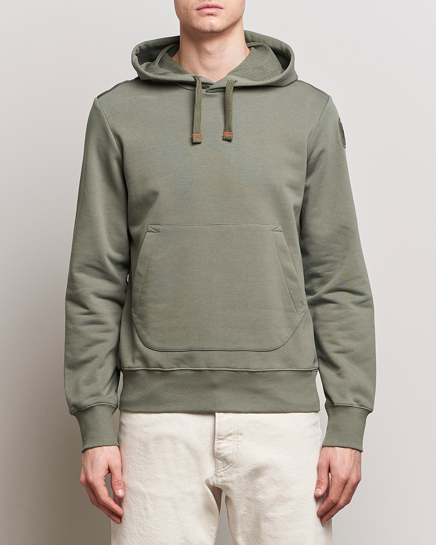 Herr | Tröjor | Parajumpers | Everest Super Easy Hoodie Thyme Green