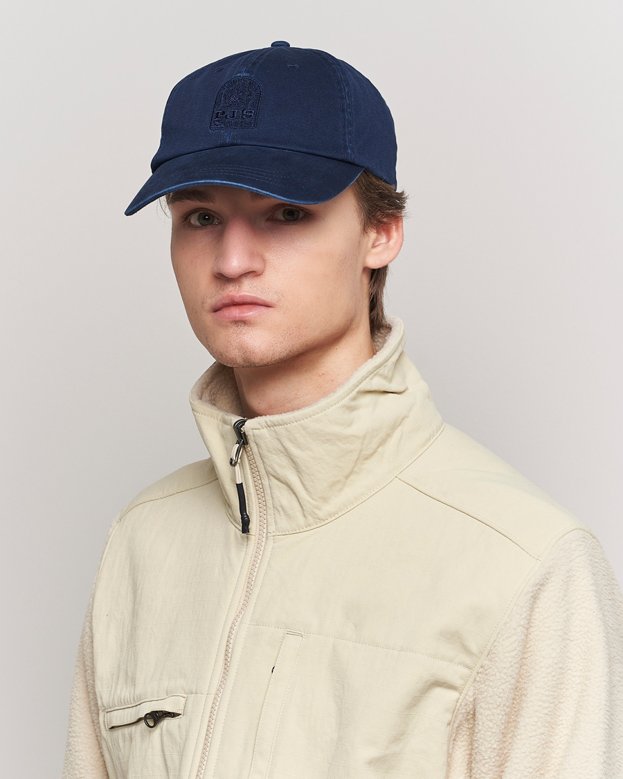 Herr | Accessoarer | Parajumpers | Ardine Logo Cap Blue Navy