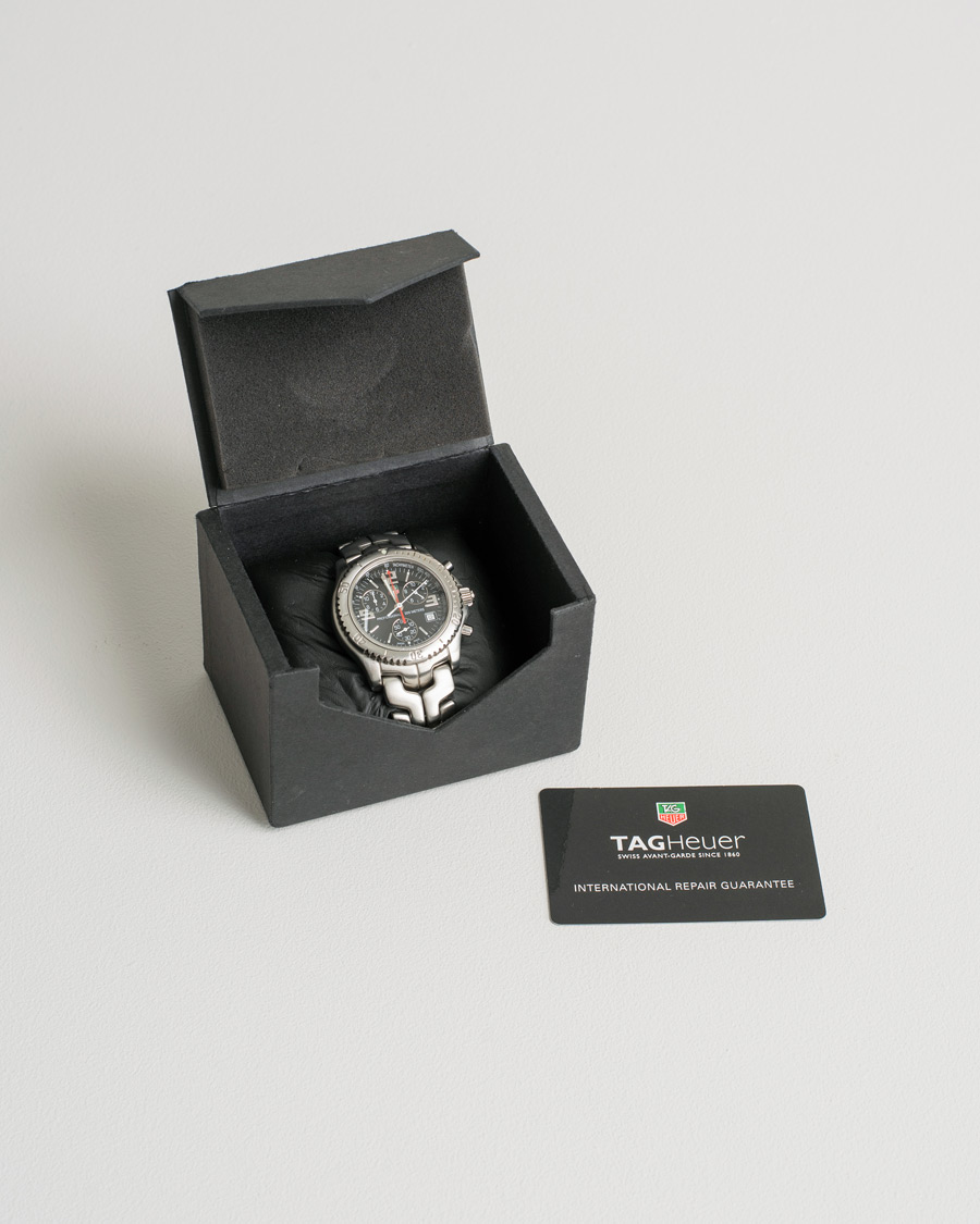 Herr | Tag Heuer Pre-Owned Link Quartz CT1111 Silver | Tag Heuer Pre-Owned | Link Quartz CT1111 Silver