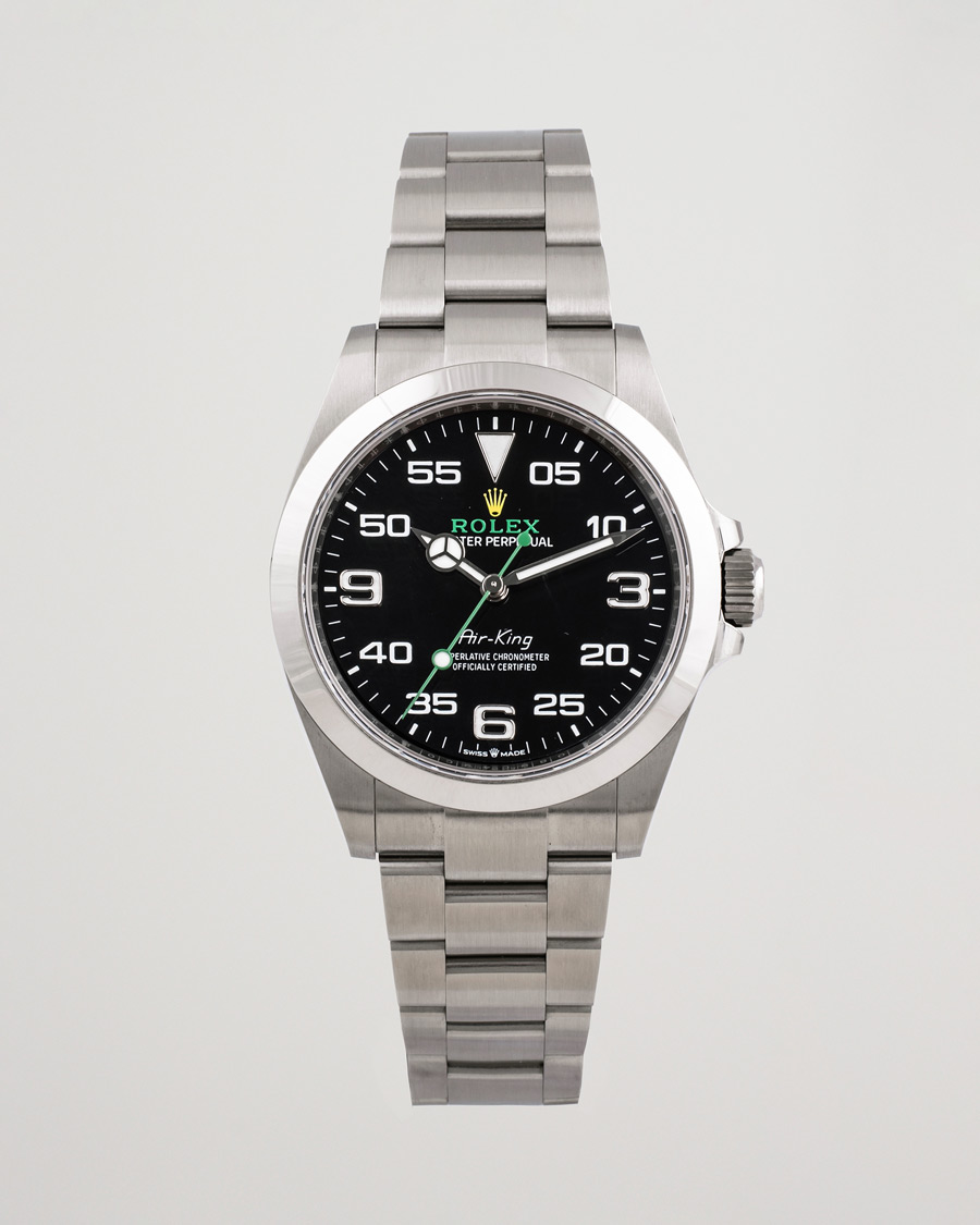 Herr | Rolex Pre-Owned Air King 126900 Silver | Rolex Pre-Owned | Air King 126900 Silver