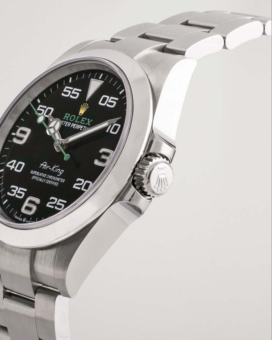 Herr | Rolex Pre-Owned Air King 126900 Silver | Rolex Pre-Owned | Air King 126900 Silver