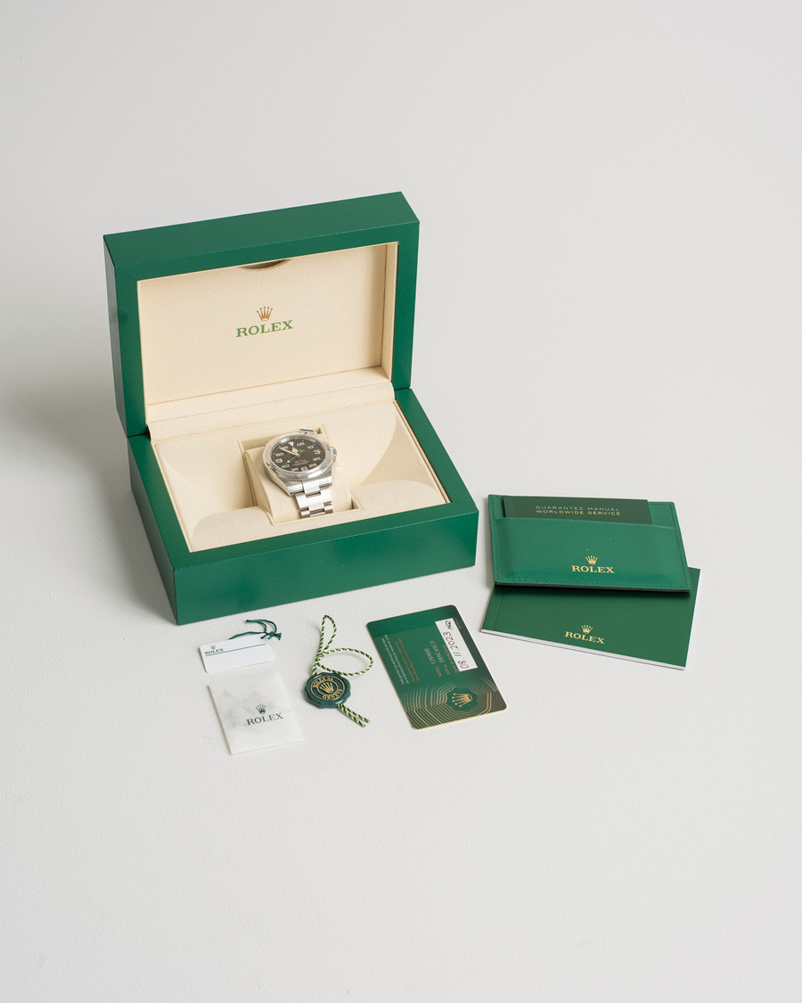 Herr | Rolex Pre-Owned Air King 126900 Silver | Rolex Pre-Owned | Air King 126900 Silver