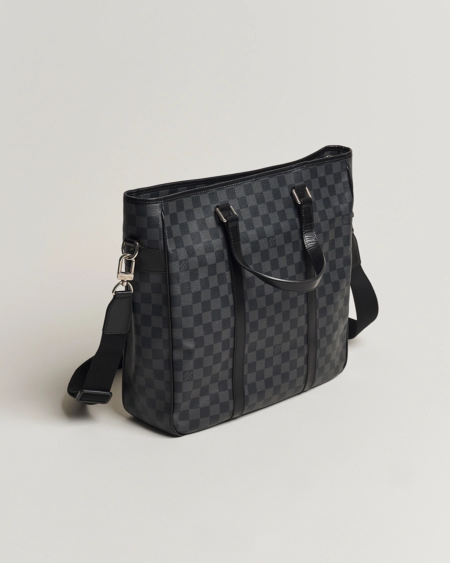 Herr | Louis Vuitton Pre-Owned Tadao Tote Bag Damier Graphite | Louis Vuitton Pre-Owned | Tadao Tote Bag Damier Graphite