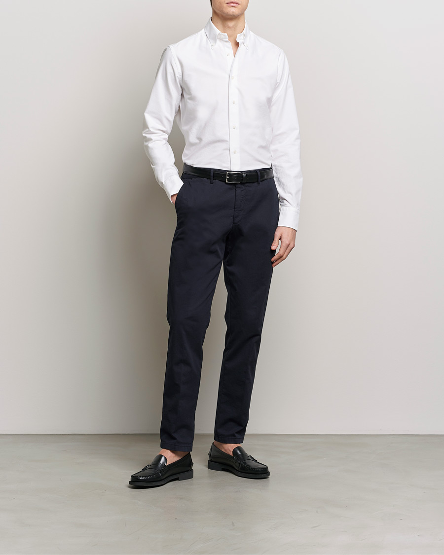 Herr | Skjortor | Grigio | Oxford Button Down Shirt White