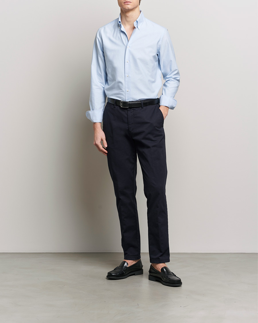 Herr | Skjortor | Grigio | Oxford Button Down Shirt Light Blue
