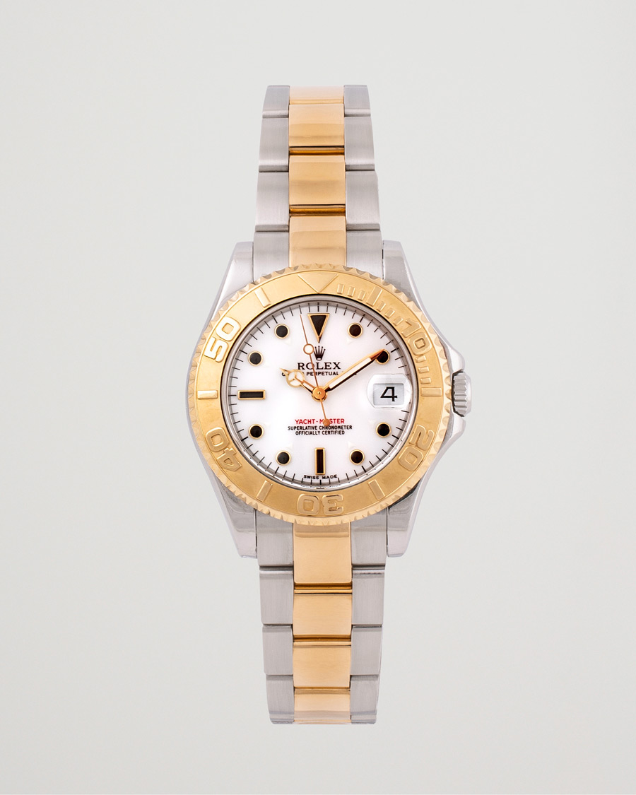 Herr | Rolex Pre-Owned Yacht Master 168623 Gold/Silver | Rolex Pre-Owned | Yacht Master 168623 Gold/Silver