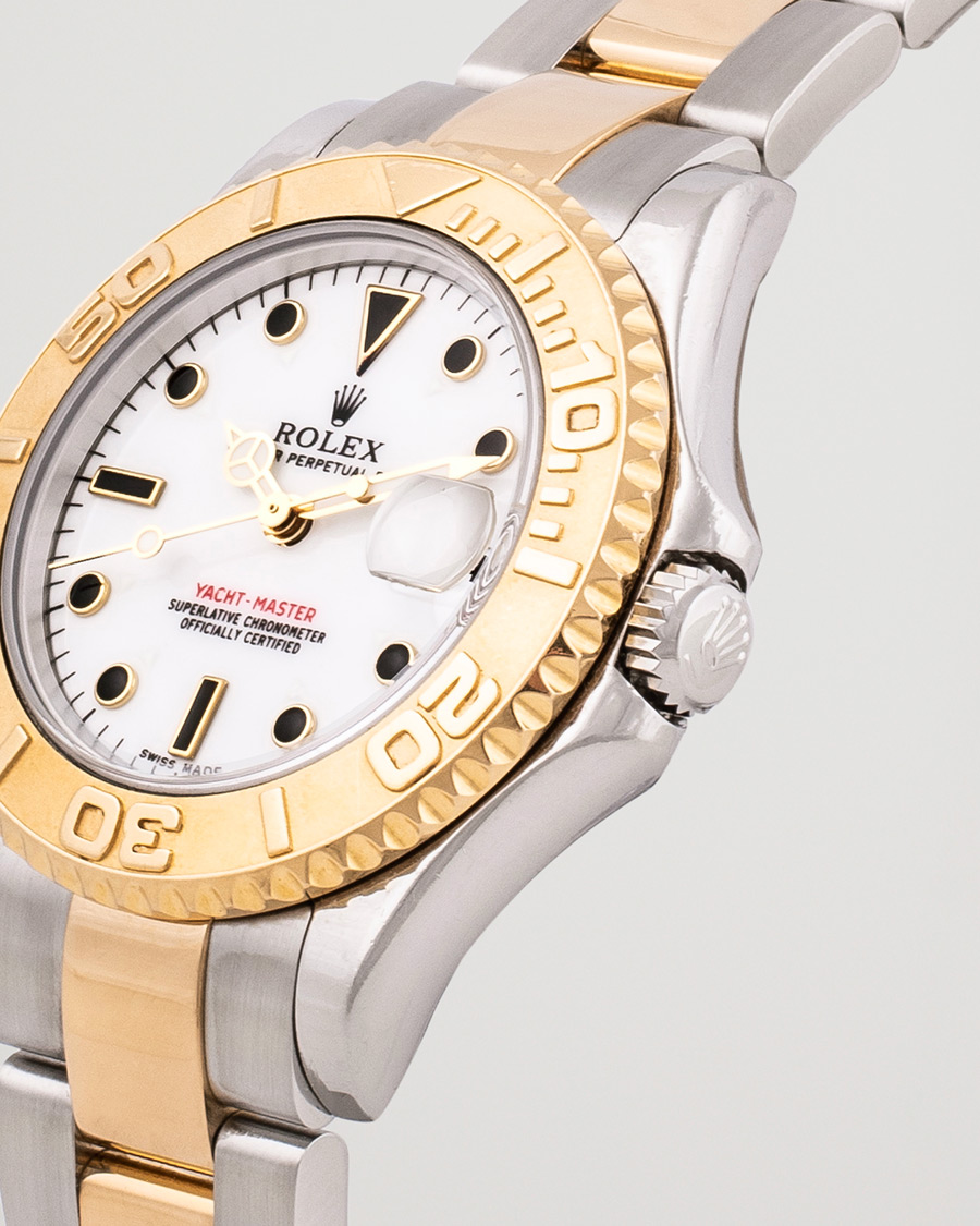 Herr | Rolex Pre-Owned Yacht Master 168623 Gold/Silver | Rolex Pre-Owned | Yacht Master 168623 Gold/Silver