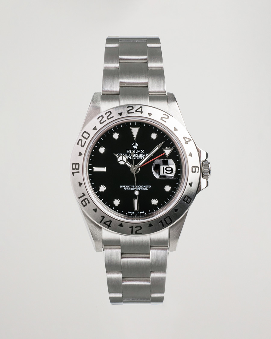 Herr | Rolex Pre-Owned Explorer II 16570 Silver | Rolex Pre-Owned | Explorer II 16570 Silver