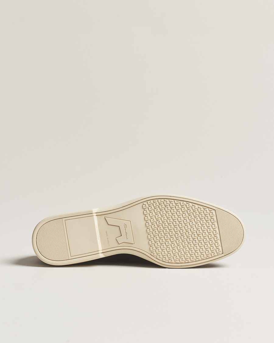 Herr | Santoni Summer Tassel Loafers Navy Suede | Santoni | Summer Tassel Loafers Navy Suede