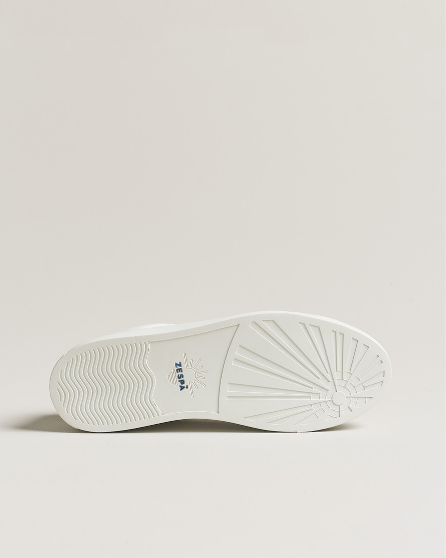Herr | Zespà ZSP4 Nappa Leather Sneakers White/Wine | Zespà | ZSP4 Nappa Leather Sneakers White/Wine