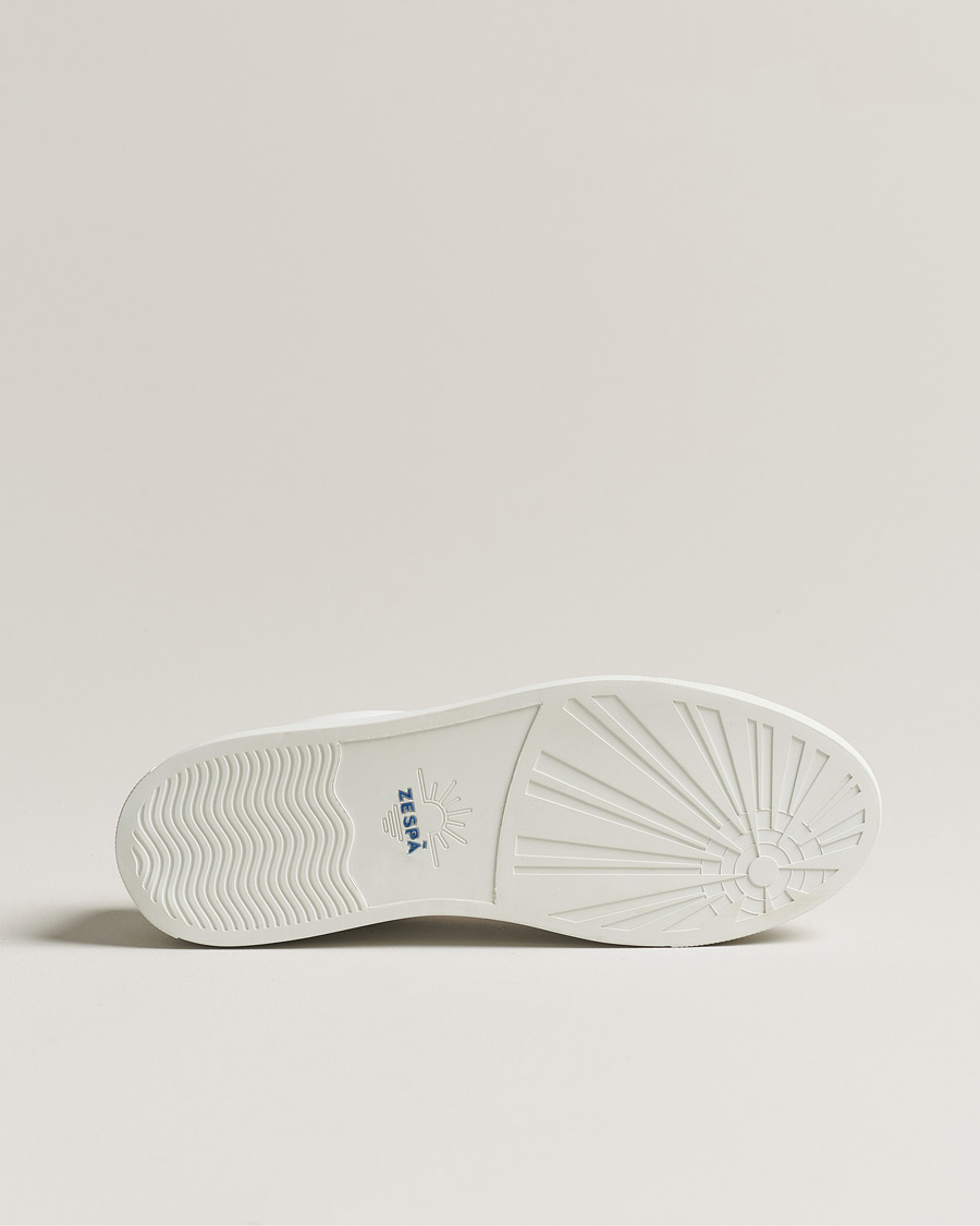 Herr | Zespà ZSP4 Nappa Leather Sneakers White | Zespà | ZSP4 Nappa Leather Sneakers White