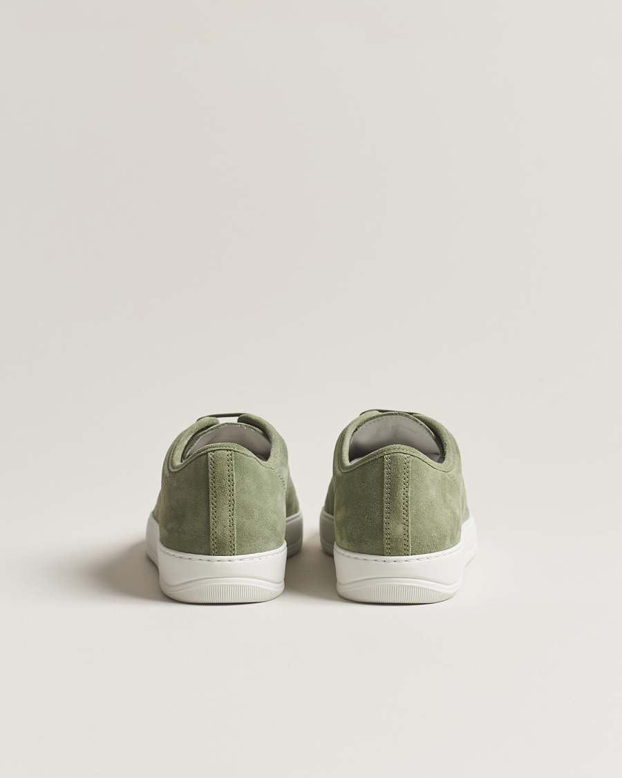 Herr | Lanvin Patent Cap Toe Sneaker Green | Lanvin | Patent Cap Toe Sneaker Green