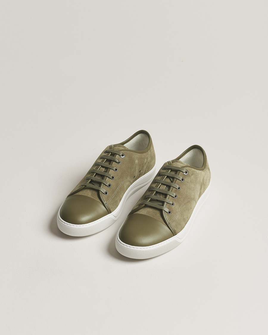 Herr | Lanvin | Lanvin | Nappa Cap Toe Sneaker Solitary