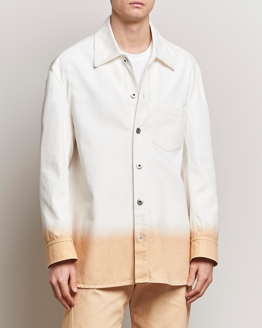 Herr | An overshirt occasion | Lanvin | Degrade Effect Overshirt Vanilla