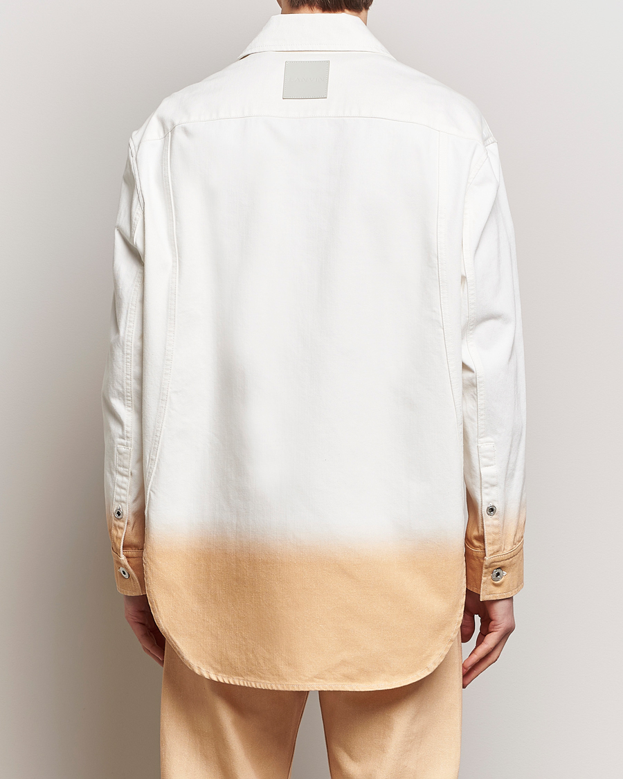 Herr | Skjortor | Lanvin | Degrade Effect Overshirt Vanilla