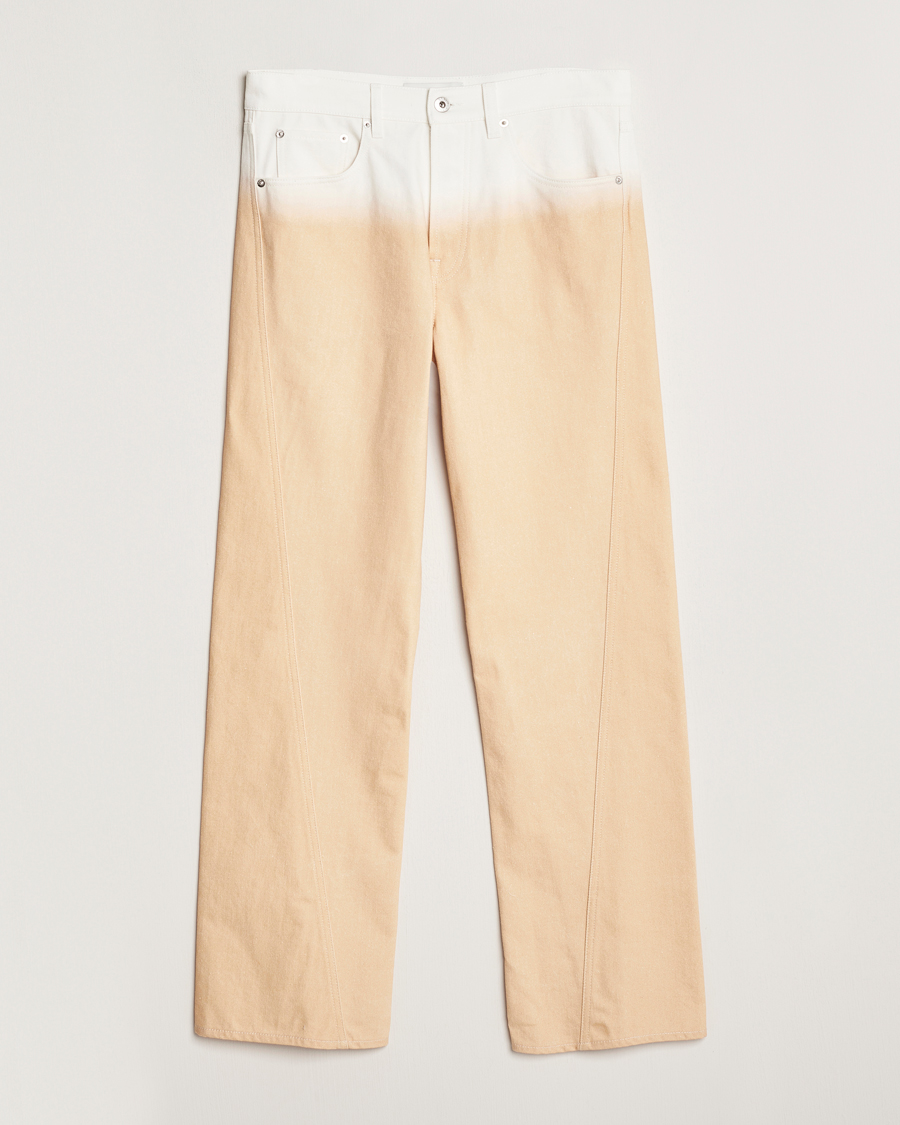 Herr | Byxor | Lanvin | Degrade Twisted Pants Vanilla
