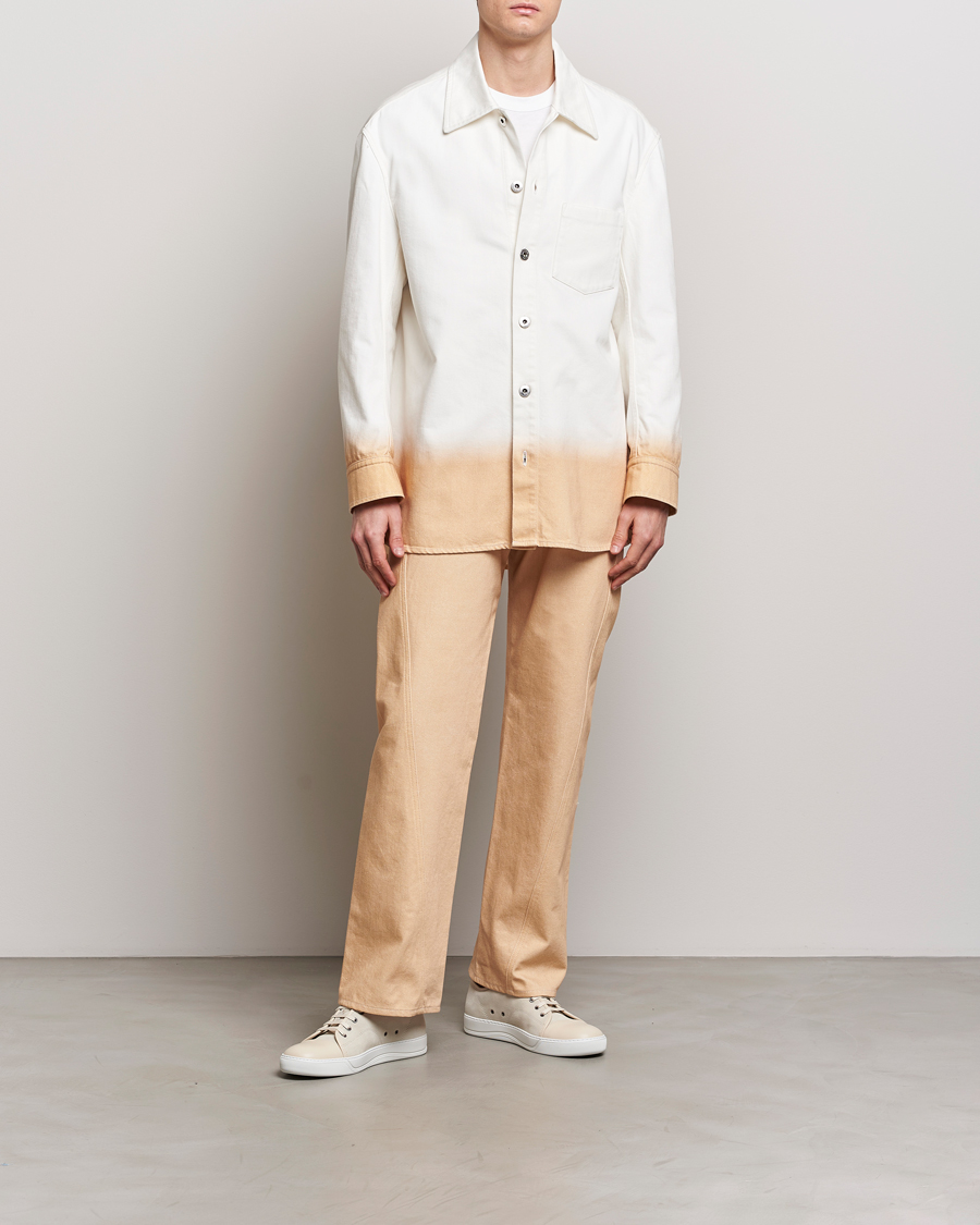 Herr | Byxor | Lanvin | Degrade Twisted Pants Vanilla