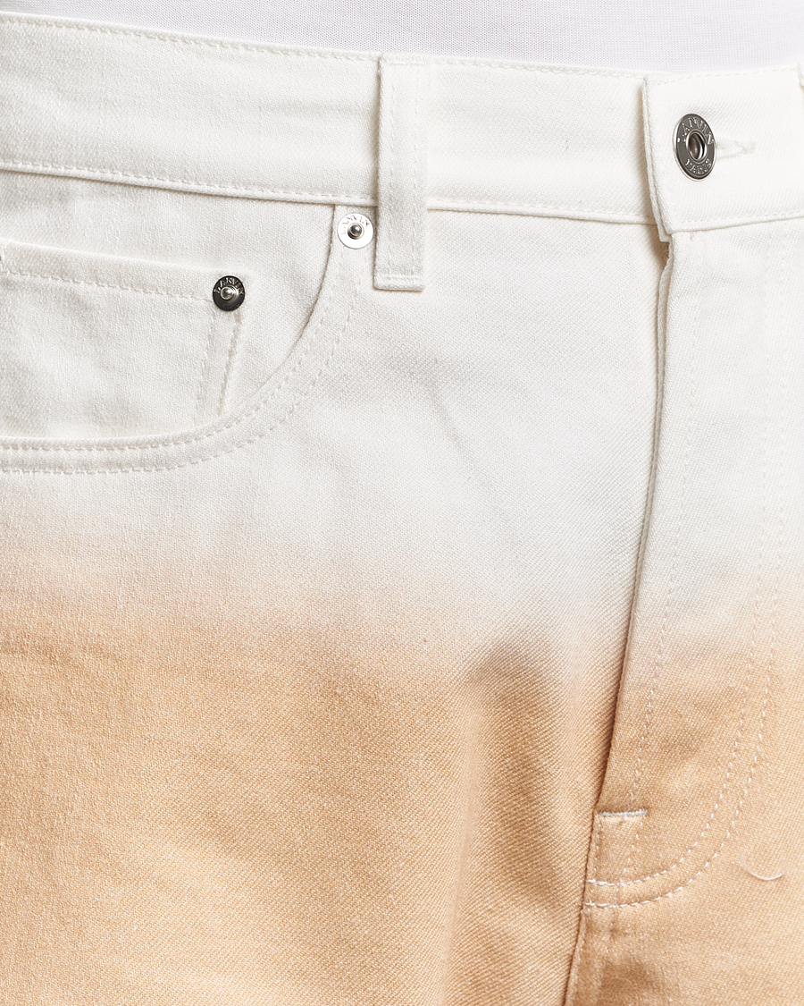Herr | Byxor | Lanvin | Degrade Twisted Pants Vanilla