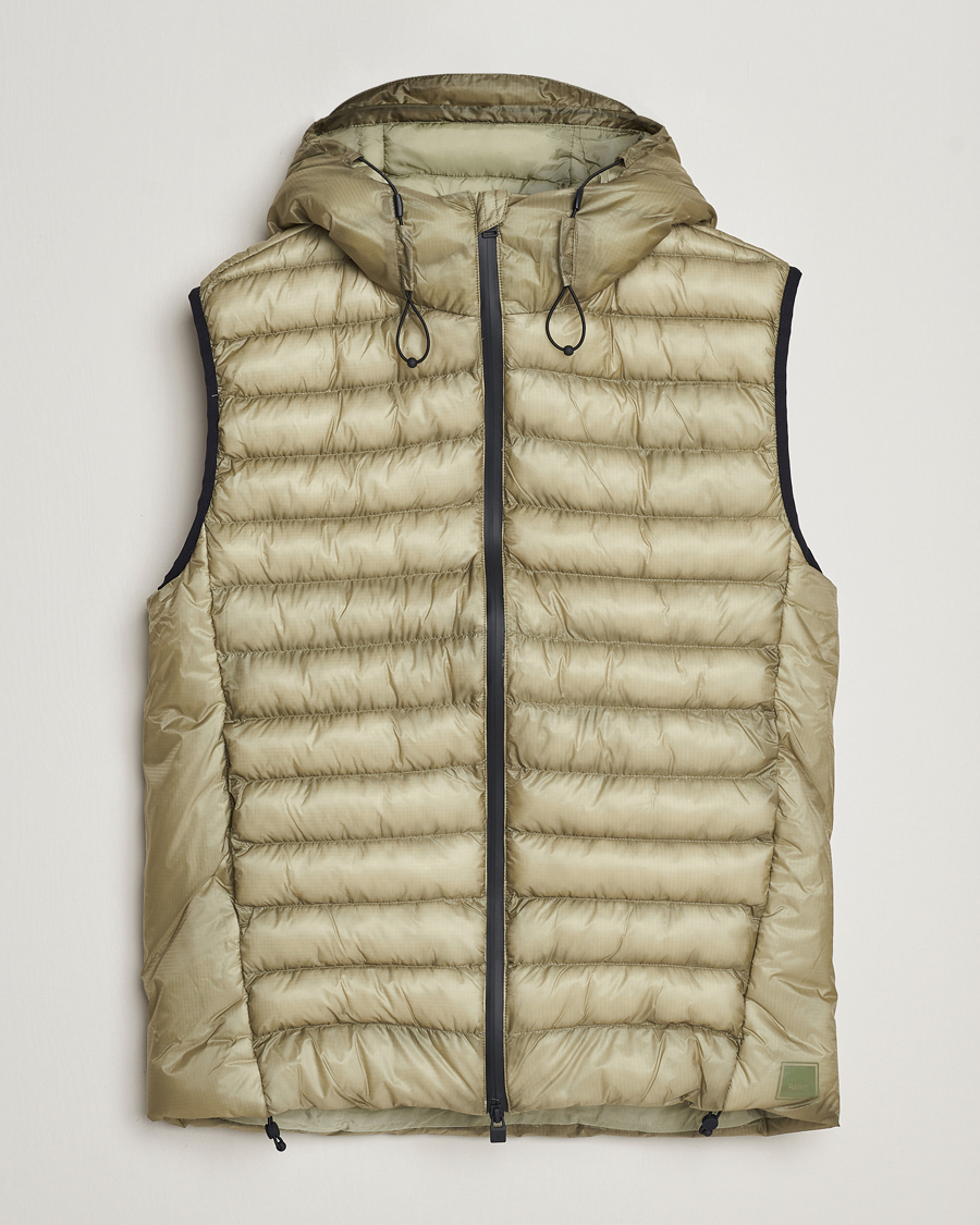Herr | Jackor | RAINS | Kaunas Hybrid Hooded Vest Earth