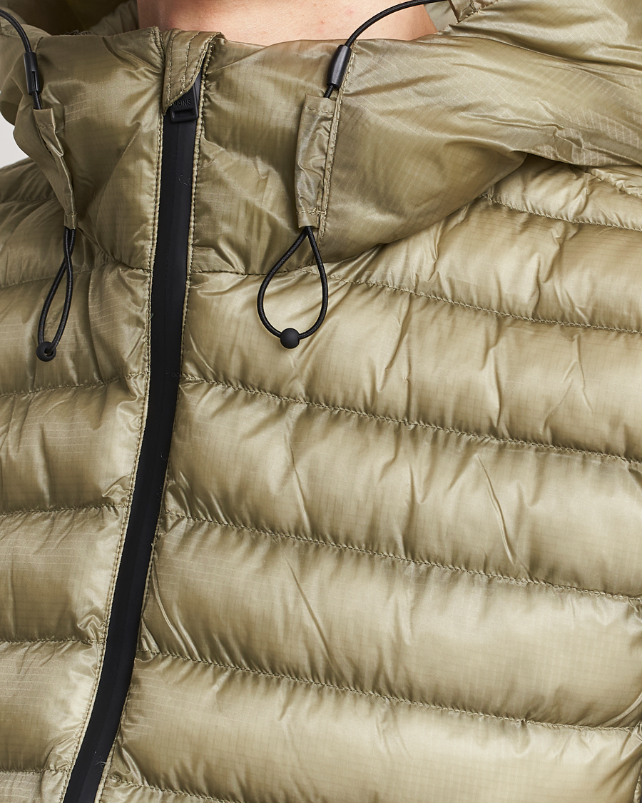 Herr | Jackor | RAINS | Kaunas Hybrid Hooded Vest Earth