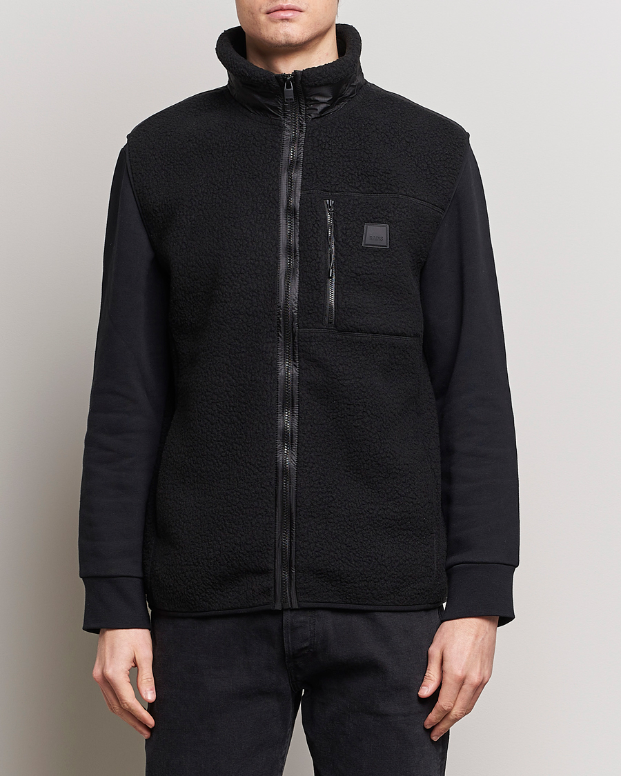 Herr | Tröjor | RAINS | Yermo Fleece Vest Black