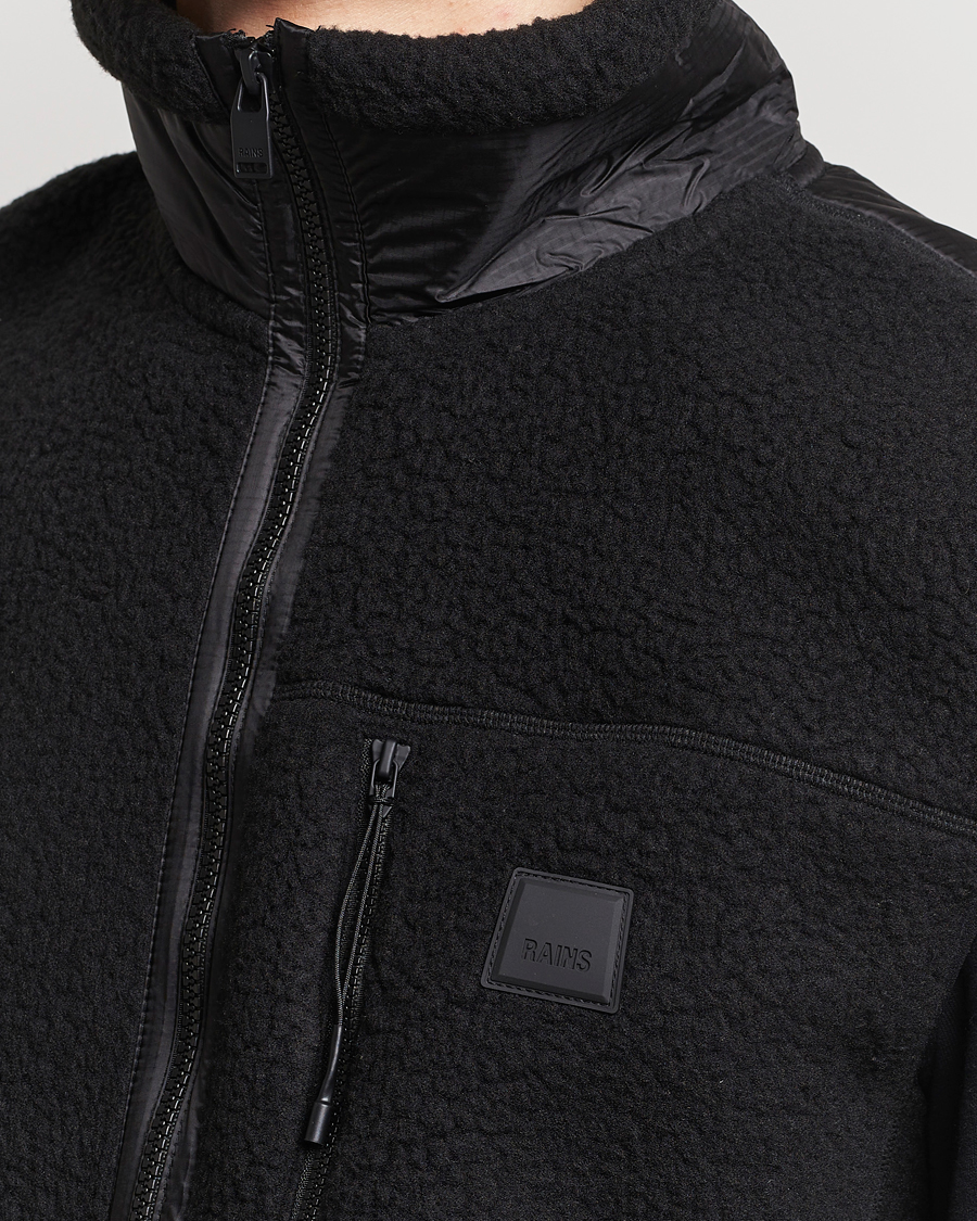 Herr | Tröjor | RAINS | Yermo Fleece Vest Black