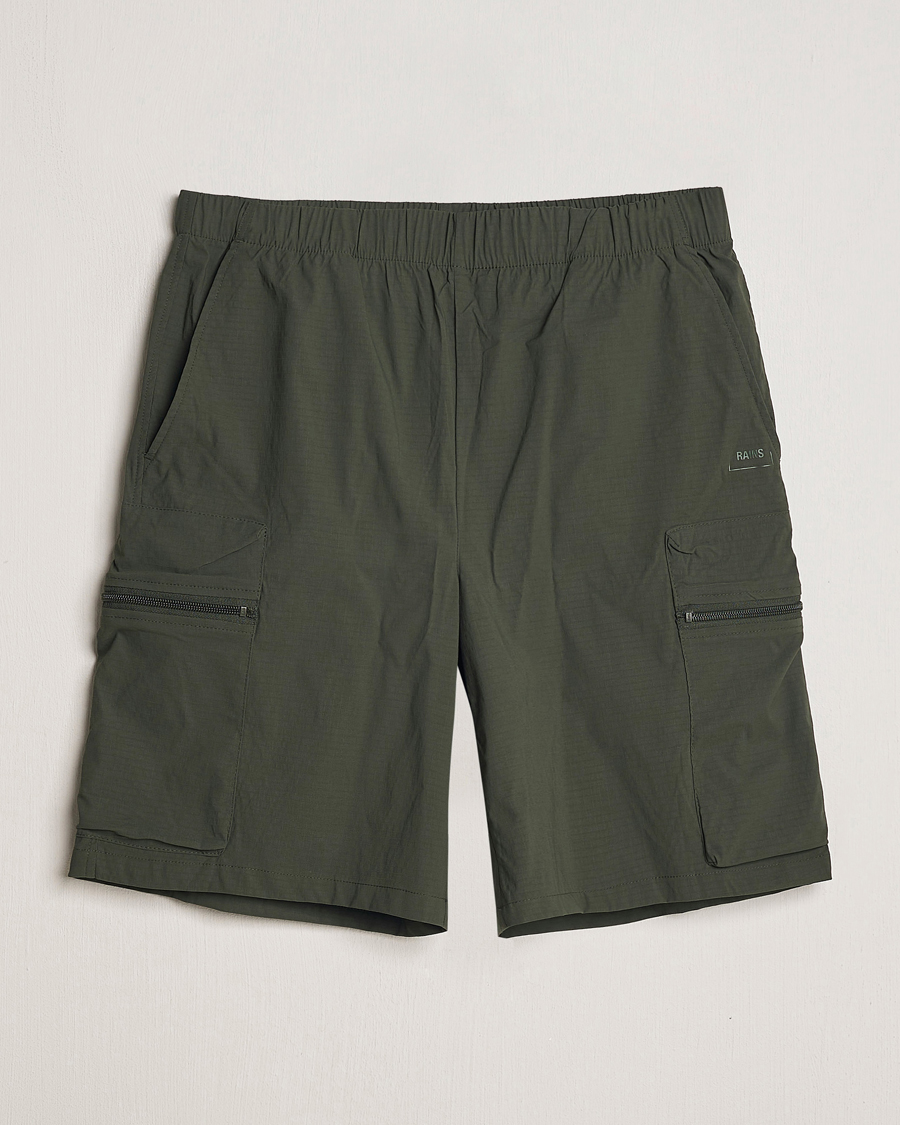 Herr | Shorts | RAINS | Tomar Ripstop Cargo Shorts Green