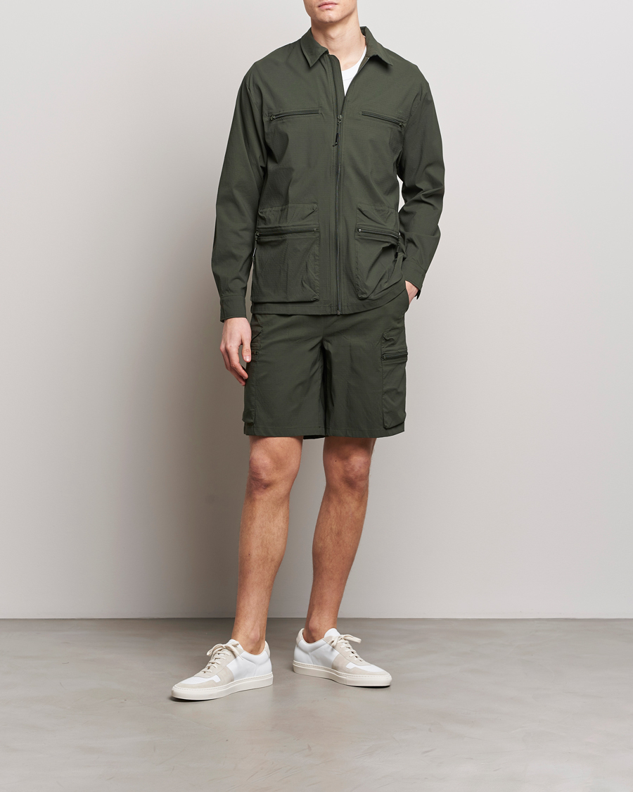 Herr | Shorts | RAINS | Tomar Ripstop Cargo Shorts Green