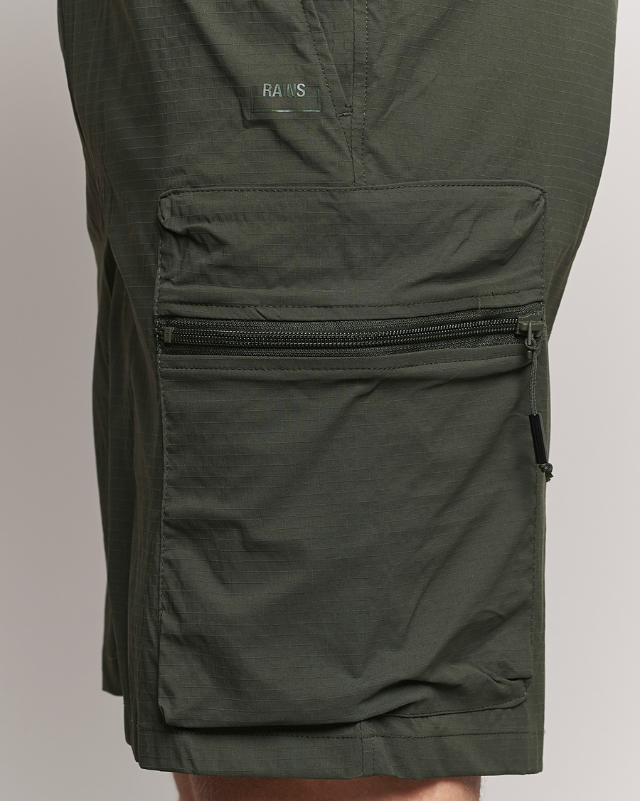 Herr | Shorts | RAINS | Tomar Ripstop Cargo Shorts Green