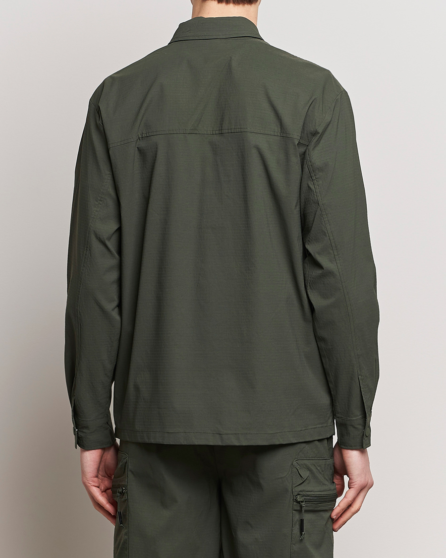 Herr | Skjortor | RAINS | Tomar Ripstop Overshirt Green