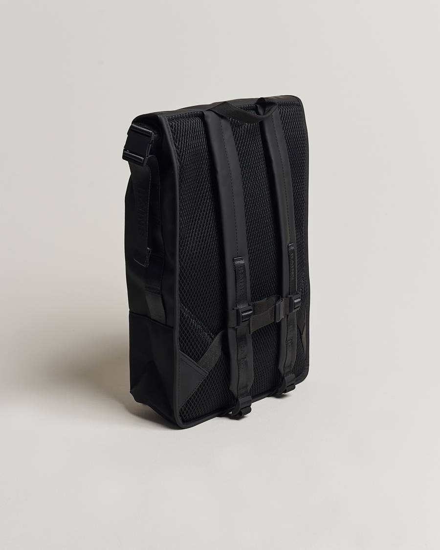 Herre | RAINS | RAINS | Trail Rolltop Backpack Black