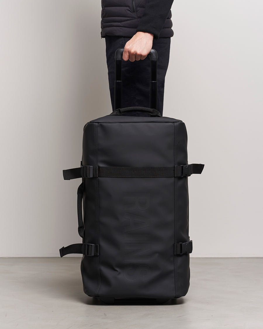 Herre | RAINS | RAINS | Texel Check In Travel Bag Black