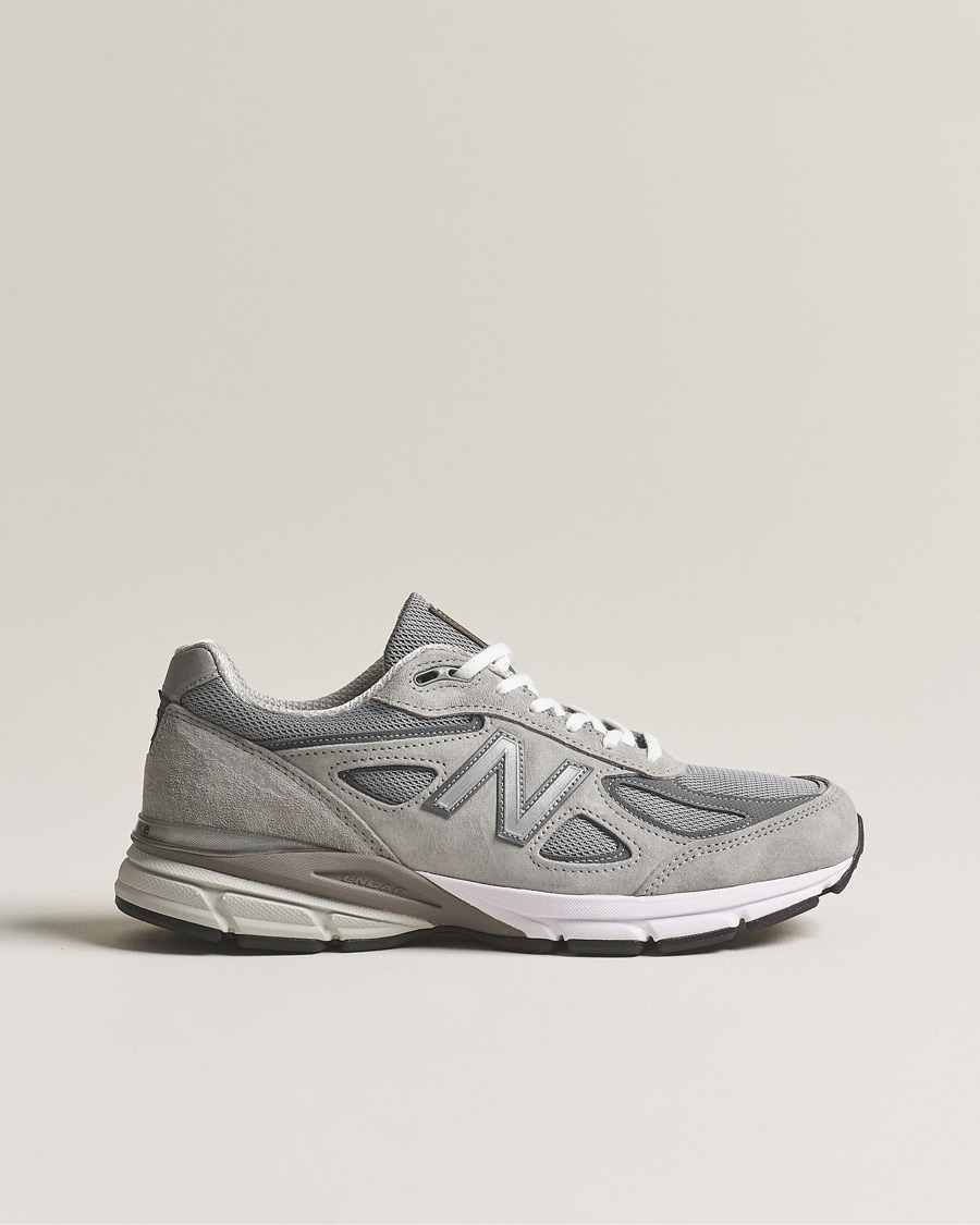 Herr | Sneakers | New Balance Made In US & UK | New Balance Made in USA 990v4 Sneakers Grey
