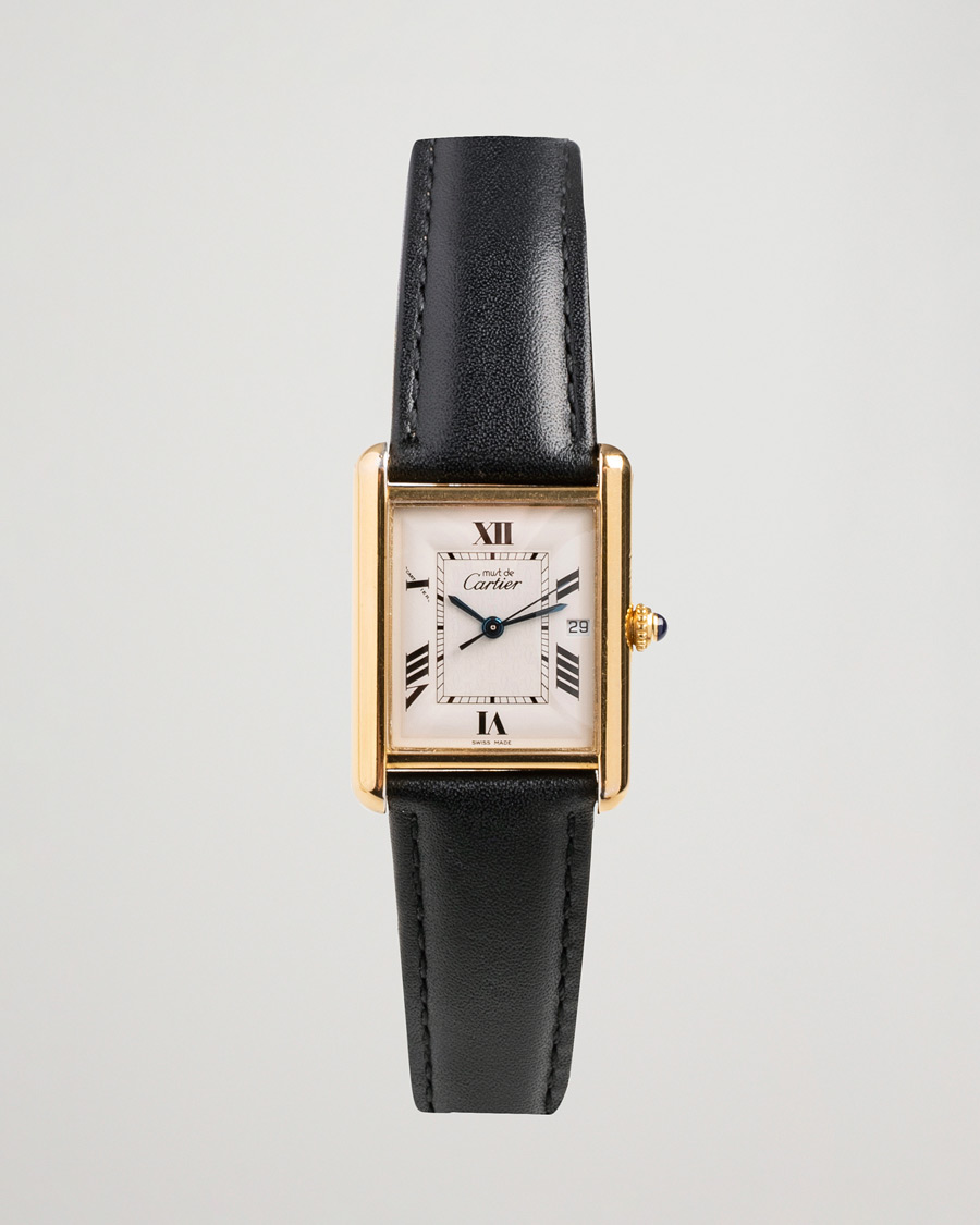 Herr | Cartier Pre-Owned Tank Must XL 2413 Gold | Cartier Pre-Owned | Tank Must XL 2413 Gold